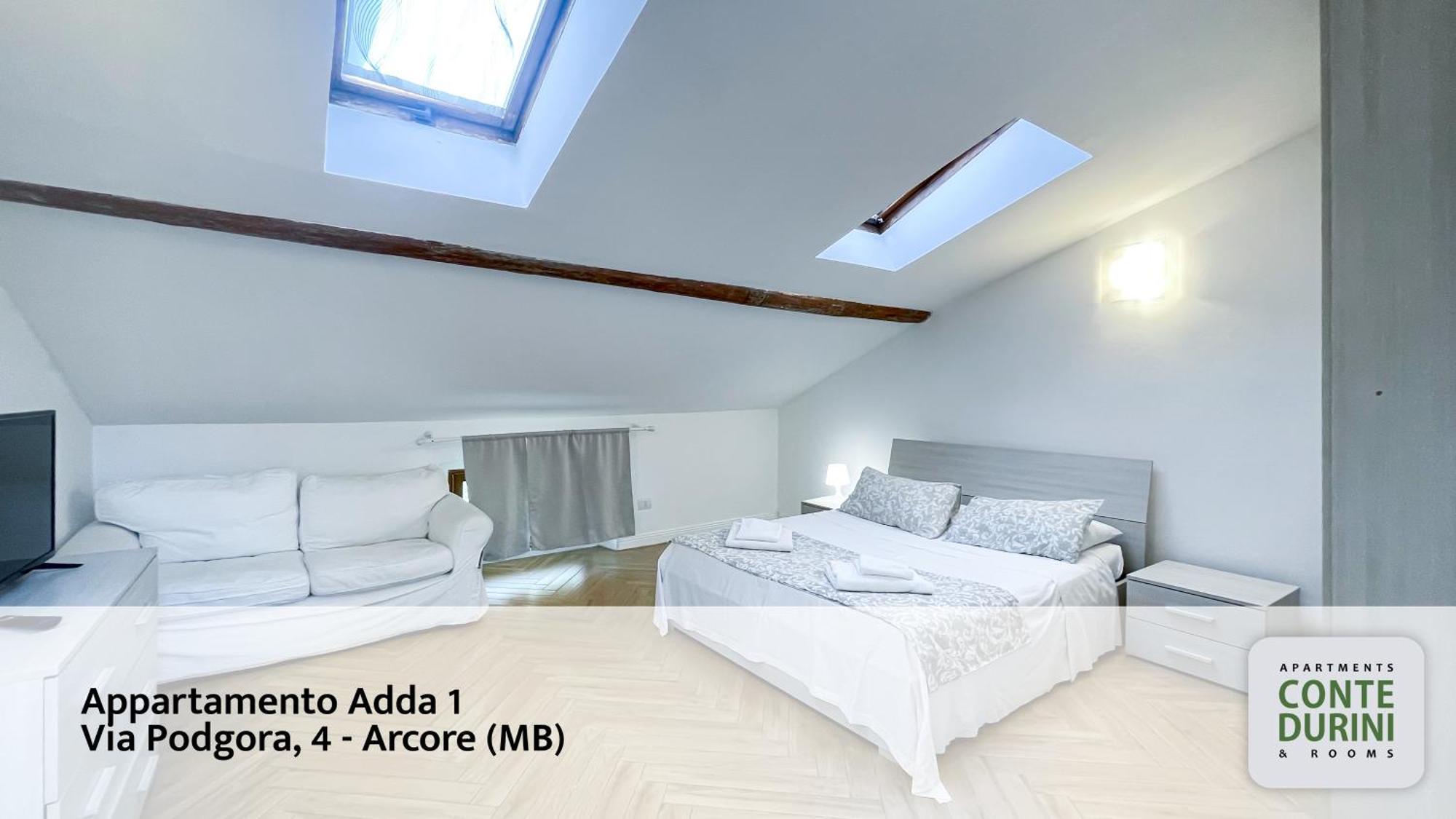 Conte Durini Apartments & Rooms Arcore Eksteriør bilde